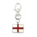 England Flag / St George's Cross / English Flag Keyring